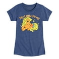 thumbnail image 1 of My Little Pony - Applejack Logo - Girls Fitted Short Sleeve Tee, 1 of 4
