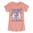 thumbnail image 1 of My Little Pony - Be You Be True - Girls Fitted Short Sleeve Tee, 1 of 4