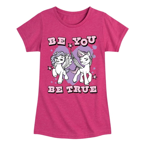 My Little Pony - Be You Be True - Girls Fitted Short Sleeve Tee
