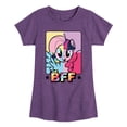thumbnail image 1 of My Little Pony - Bff Pony Grid - Girls Fitted Short Sleeve Tee, 1 of 4
