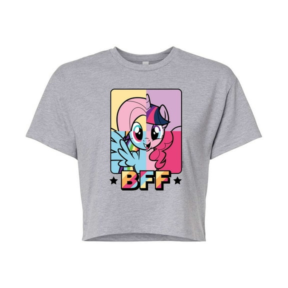 My Little Pony - Bff Pony Grid - Junior's Cropped Tee