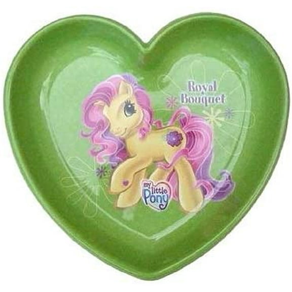My Little Pony Birthday Party Favor Heart-Shaped Plastic Plate