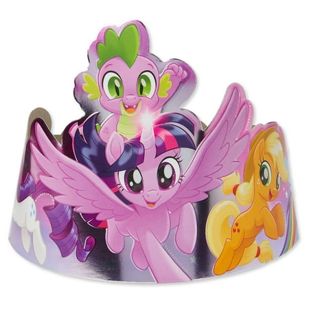 My Little Pony Birthday Party Tiaras, 8ct