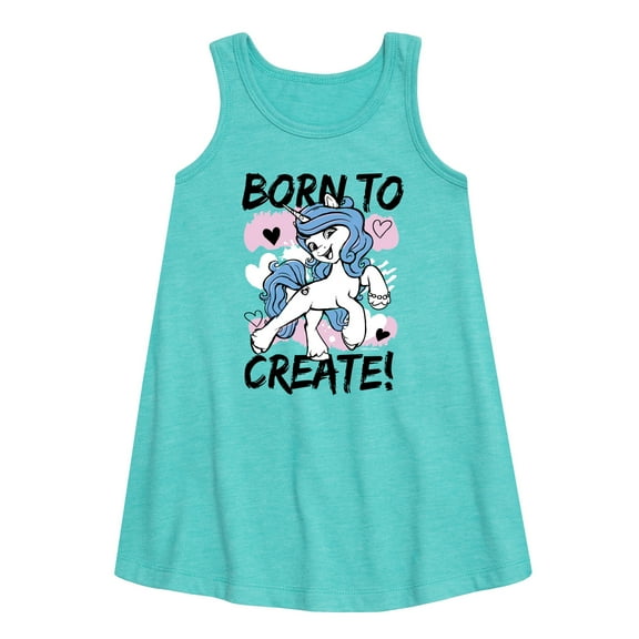 My Little Pony - Born To Create - Girls Aline Dress