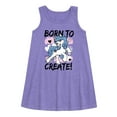 thumbnail image 1 of My Little Pony - Born To Create - Girls Aline Dress, 1 of 1