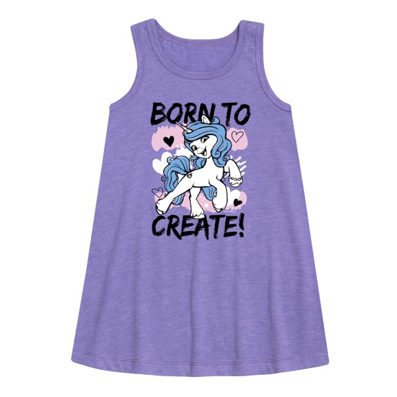 My Little Pony - Born To Create - Girls Aline Dress