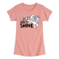 thumbnail image 1 of My Little Pony - Born To Shine - Girls Fitted Short Sleeve Tee, 1 of 4