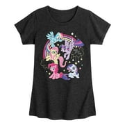 MY LITTLE PONY - Brave Girls Club - Girls Fitted Short Sleeve Tee