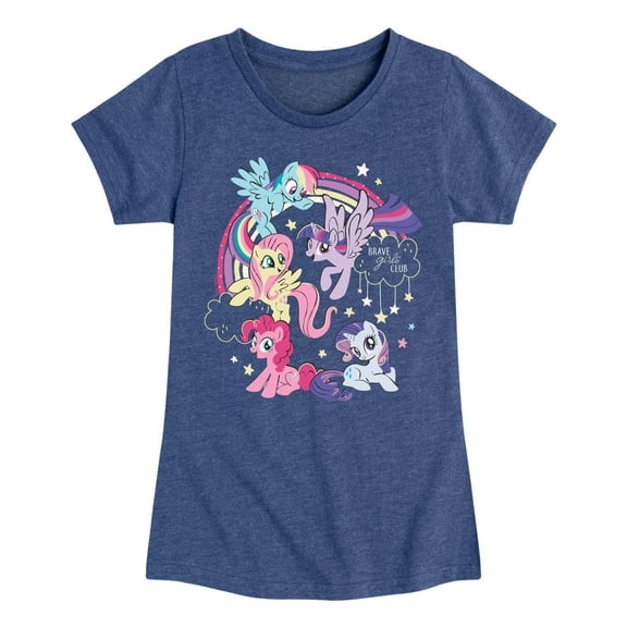 My Little Pony - Brave Girls Club - Girls Fitted Short Sleeve Tee