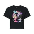 thumbnail image 1 of My Little Pony - Brave Girls Club - Junior's Cropped Tee, 1 of 5