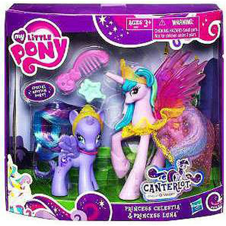 My Little Pony Canterlot Princess Celestia Princess Luna Figure