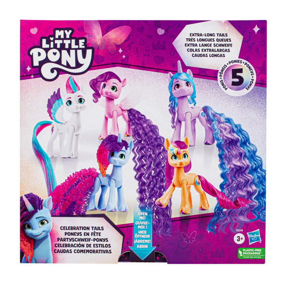My Little Pony Celebration Tails Pack Toy New with Box