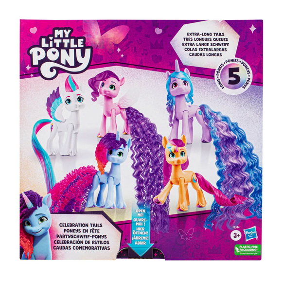 My Little Pony Celebration Tails Pack Toy New with Box