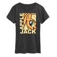 thumbnail image 1 of My Little Pony - Character Block Apple Jack - Women's Short Sleeve Graphic T-Shirt, 1 of 5