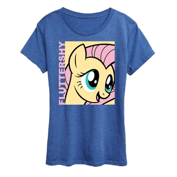 My Little Pony - Character Block Fluttershy - Women's Short Sleeve Graphic T-Shirt