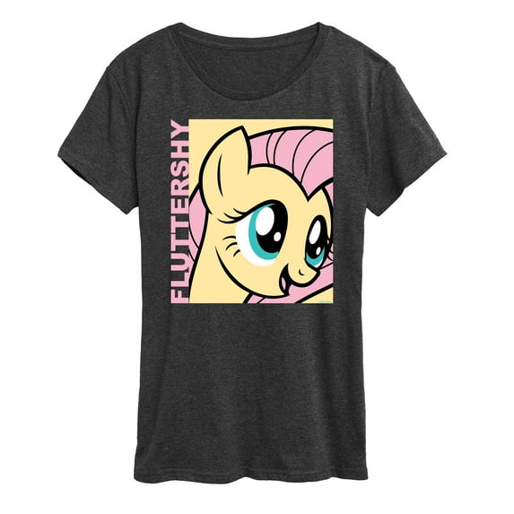 My Little Pony - Character Block Fluttershy - Women's Short Sleeve Graphic T-Shirt