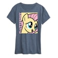 thumbnail image 1 of My Little Pony - Character Block Fluttershy - Women's Short Sleeve Graphic T-Shirt, 1 of 5