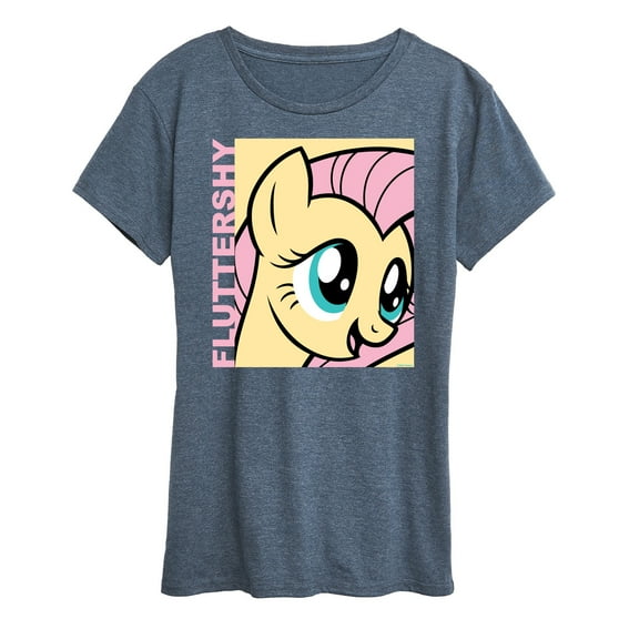 My Little Pony - Character Block Fluttershy - Women's Short Sleeve Graphic T-Shirt