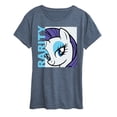 thumbnail image 1 of My Little Pony - Character Block Rarity - Women's Short Sleeve Graphic T-Shirt, 1 of 5