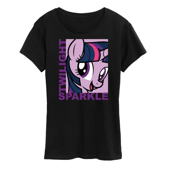 My Little Pony - Character Block Twilight Sparkle - Women's Short Sleeve Graphic T-Shirt
