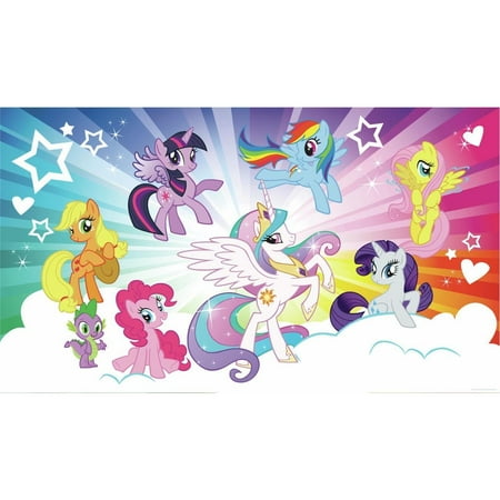 My Little Pony Cloud Burst XL Spray and Stick Wallpaper Mural