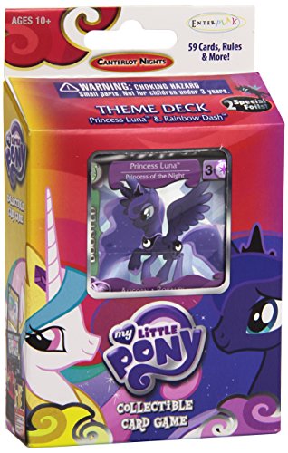 My Little Pony Collectible Card Game Theme Deck – Strategy Game For Ages 10+ With Foil Cards