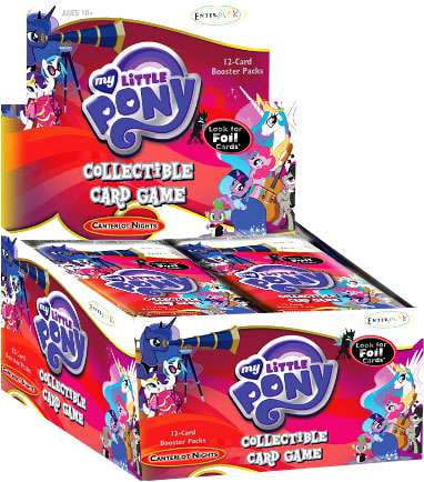 my little pony ccg booster box Trading Card Game - Fantasy Wonderland beware of Troublemakers who seek to thwart you The new My Little Pony