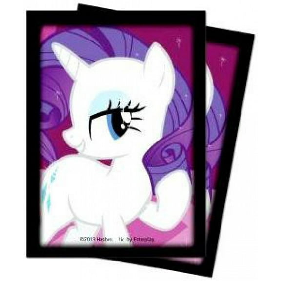 Ultra PRO: Standard 65ct Sleeves - My Little Pony (Rarity - 2013)