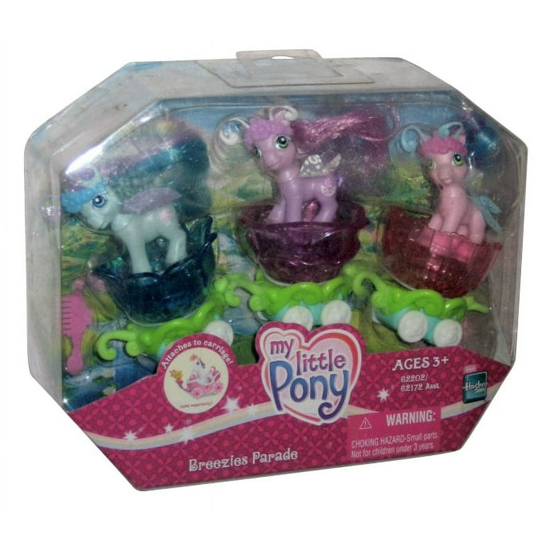 My Little Pony Crystal Princess Breezies Parade Hasbro Girls Toy Set