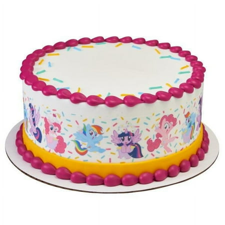 My Little Pony Cute as a Cupcake Edible Cake Topper Image Strips