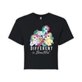 thumbnail image 1 of My Little Pony - Different Is Beautiful - Junior's Cropped Tee, 1 of 5