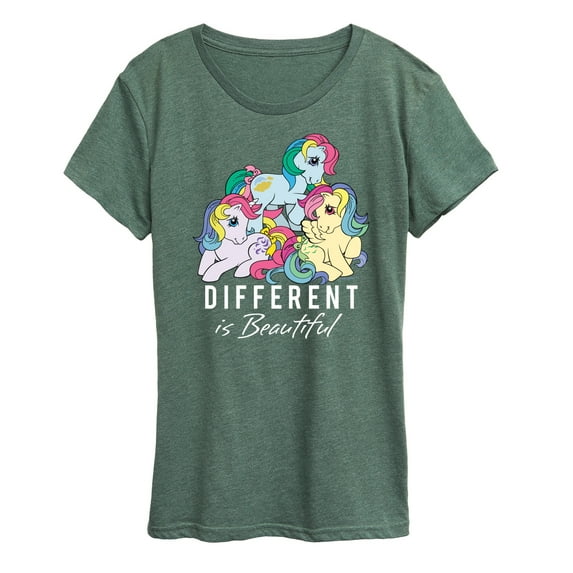 My Little Pony - Different Is Beautiful - Women's Short Sleeve Graphic T-Shirt