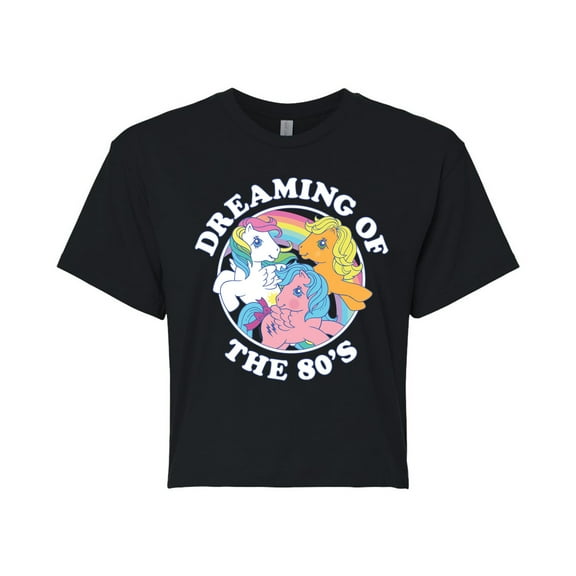 My Little Pony - Dreaming Of The 80s - Junior's Cropped Tee