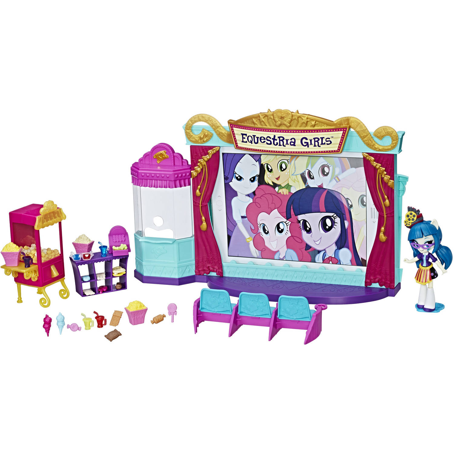 My Little Pony Equestria Girls Minis Movie Theater - image 1 of 7