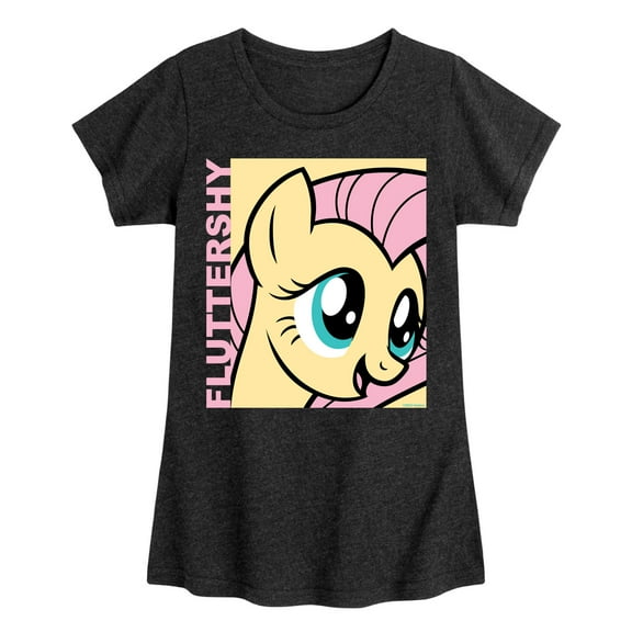My Little Pony - Fluttershy - Girls Fitted Short Sleeve Tee