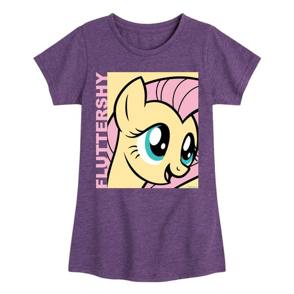 My Little Pony - Fluttershy - Girls Fitted Short Sleeve Tee