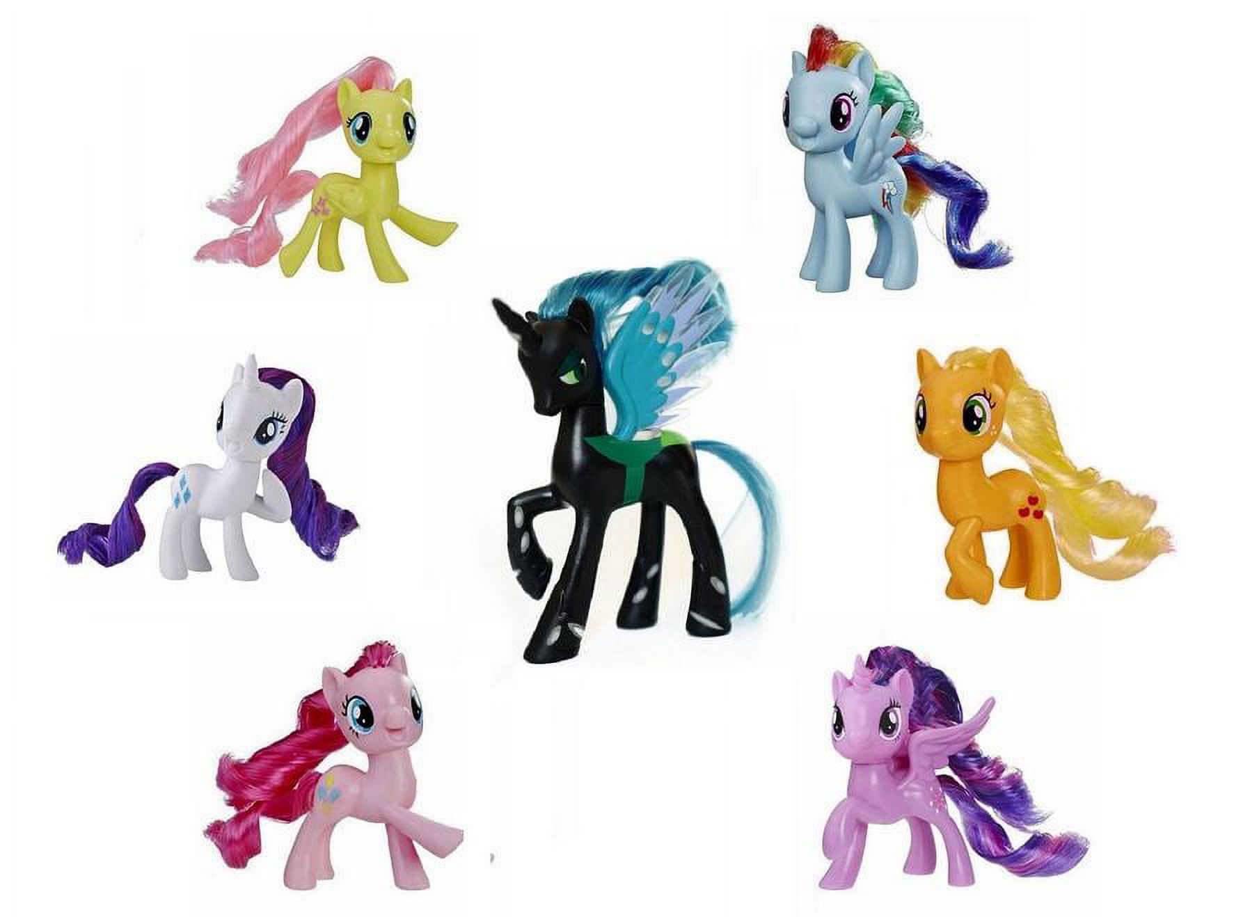 My Little Pony Friends and Foe Queen Chrysalis Fluttershy Pinkie Pie  Rainbow Dash Collection - Walmart.com