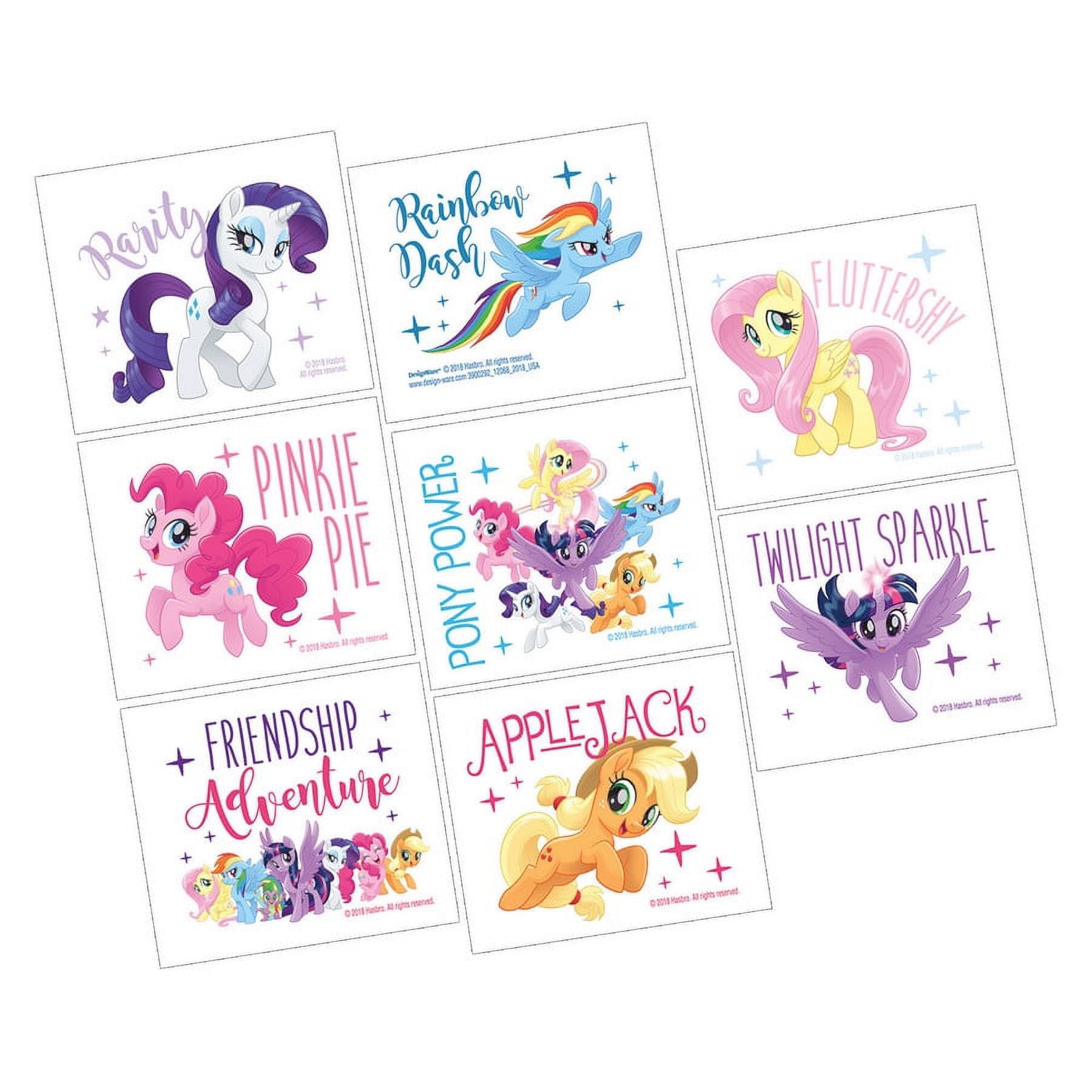 My Little Pony Friendship Adventures Tattoos (1 Sheet) - Walmart.com