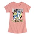 thumbnail image 1 of My Little Pony - Friendship Conquers All - Girls Fitted Short Sleeve Tee, 1 of 4
