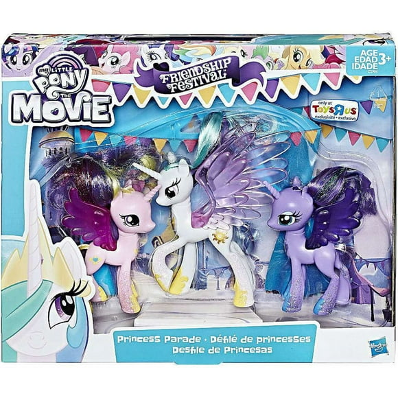 My Little Pony Friendship Festival Princess Parade Figure 3-Pack