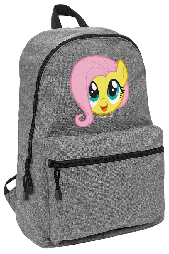 My Little Pony: Friendship Is Magic Fluttershy Face Lightweight Backpack for Work School Daily Use Packable for Travel