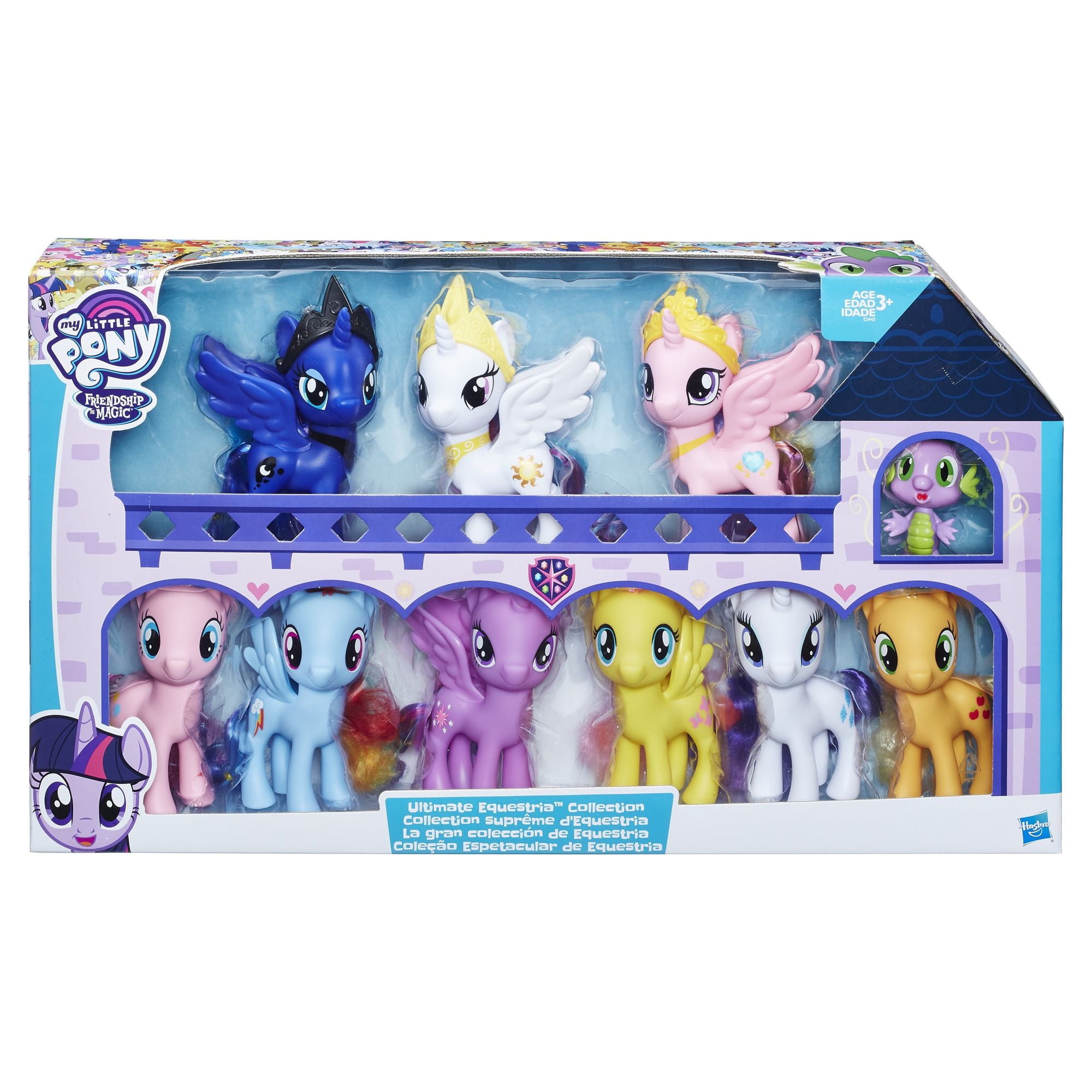 My Little Pony Friendship for All Collection Pack, 6 Pony Dolls