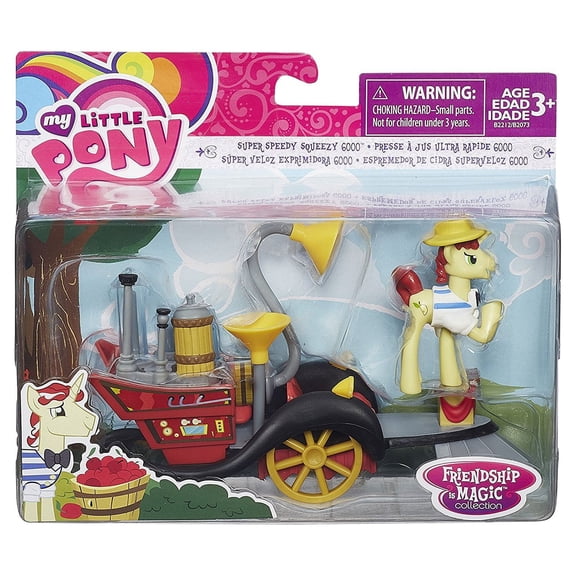 My Little Pony Friendship is Magic Collection Super Speedy Squeezy 6000 Set, ages 3 & up