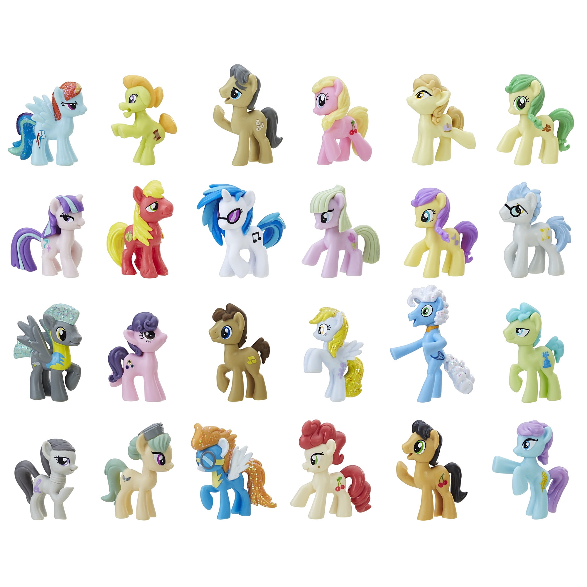 My Little Pony Friendship is Magic Collection Surprise Figures, 24 Assorted Pony Dolls