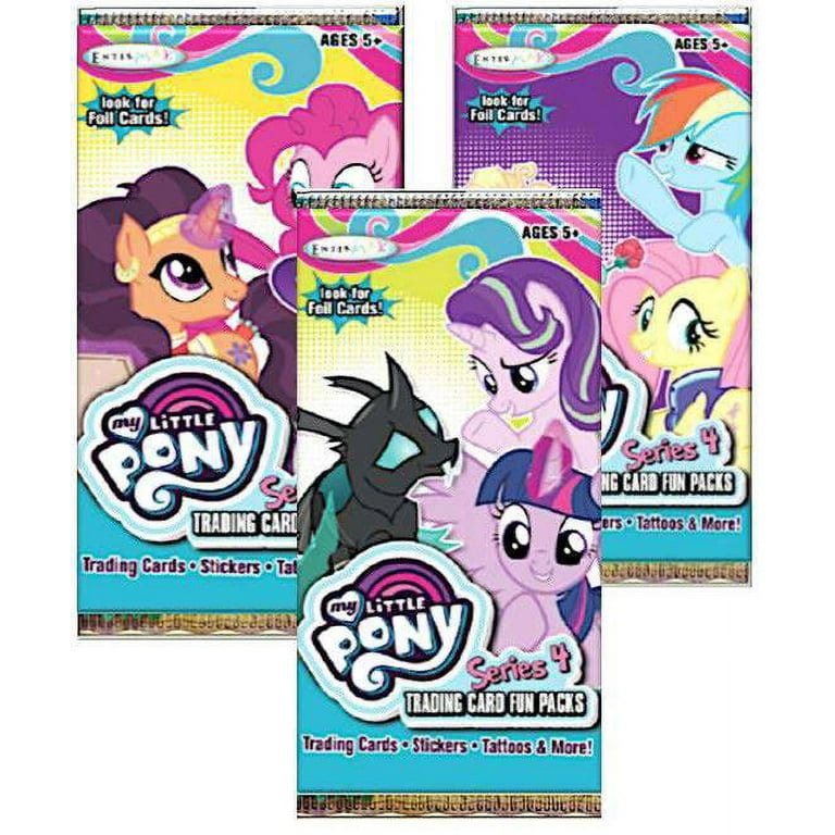 マイリトルポニー My Little Pony プロモカード　4枚セット Kayou My little Pony Rainbow vol.4 Precious card XR pick/set