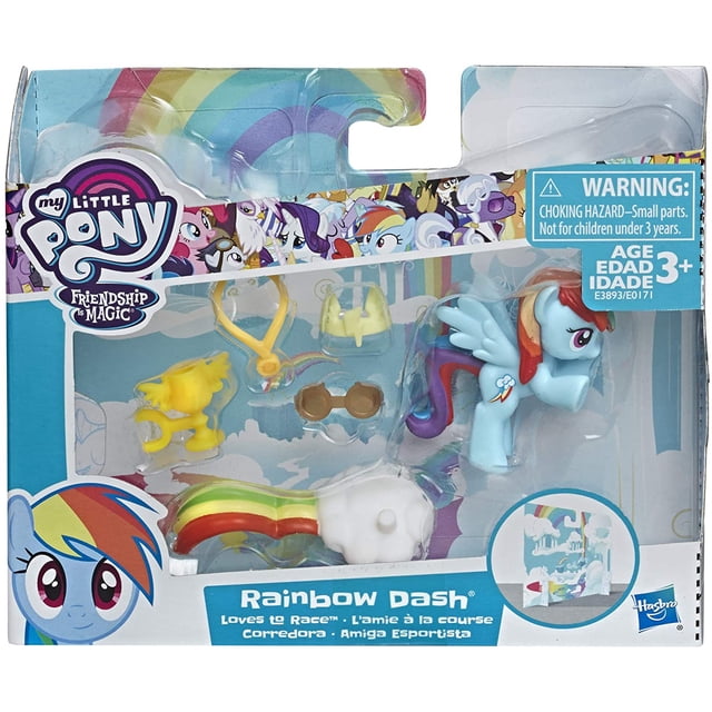 My Little Pony Friendship is Magic Rainbow Dash Loves to Race Action ...