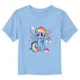 thumbnail image 1 of My Little Pony: Friendship is Magic Rainbow Dash Ponies Forever Graphic T-Shirt, 1 of 3