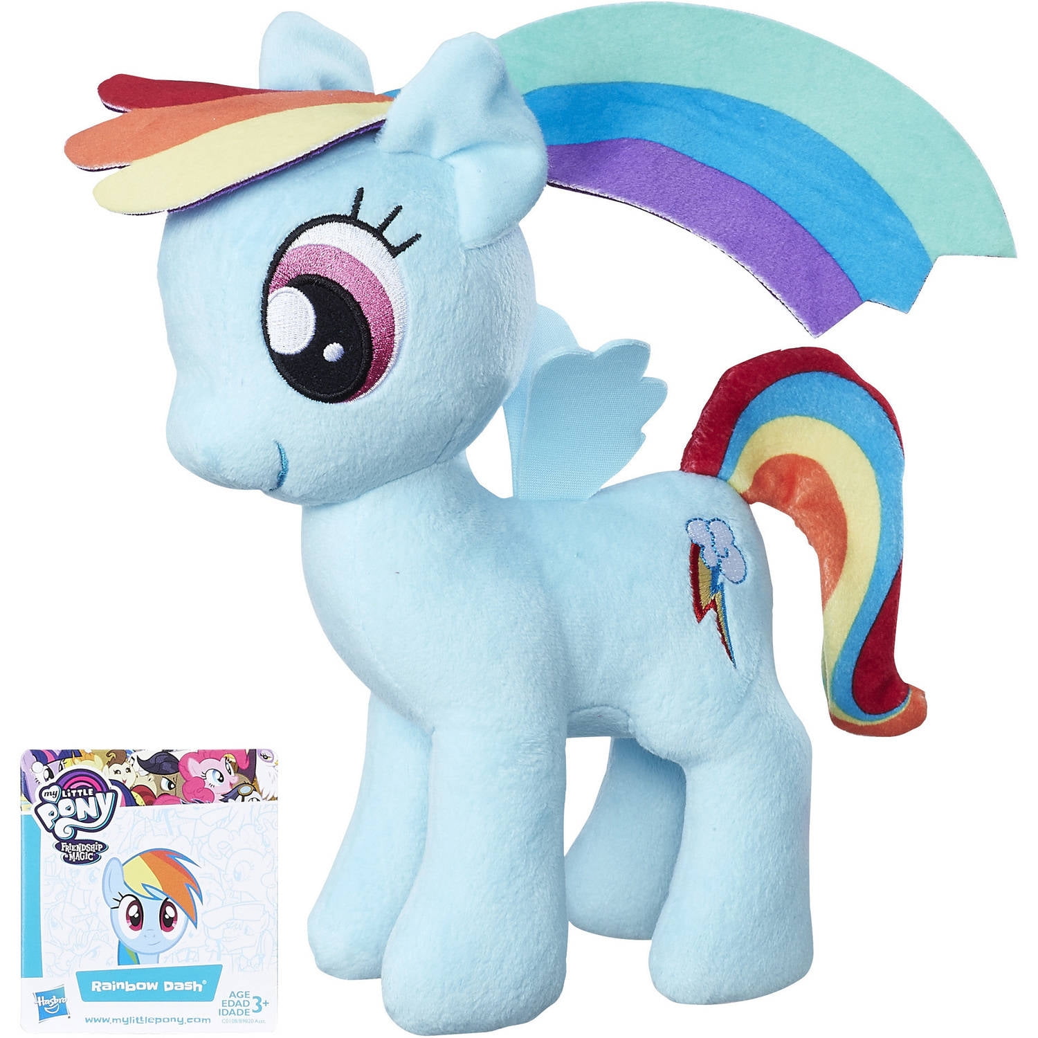 My Little Pony School Of Friendship Rainbow Dash Cuddly Plush 