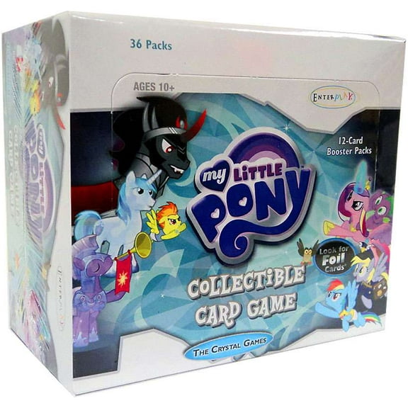 My Little Pony Friendship is Magic The Crystal Games Booster Box
