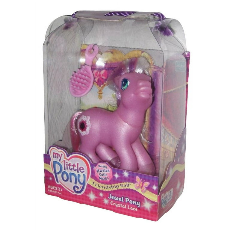My Little Pony G3 Crystal Lace Friendship Ball Jewel Pony Toy Figure